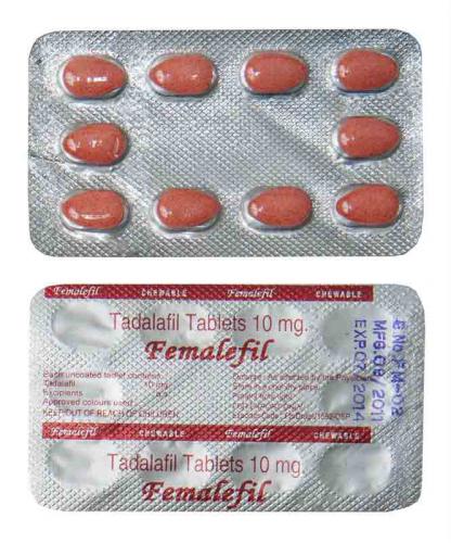 女性用 フィメル Femalefil 10 mg タダラフィル10錠/箱