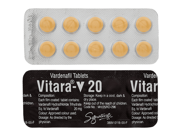 Vitara-V 20mg (ビタラ20mg) 10錠 [vitara-v20mg]